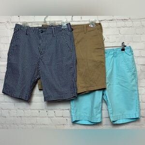 Express Chino Shorts Lot of Three